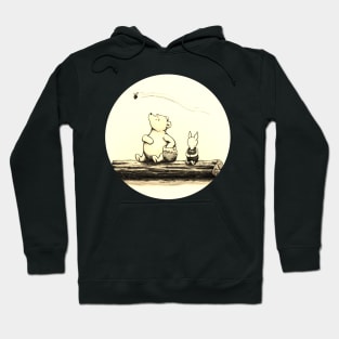 Bear | An adventure was going to happen | Vintage Hoodie